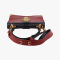 Animalier Cahier Lions Head Black×Red Leather 1BD089 25カイエ ライオンヘッド ブラック×レッド レザー 1BD089 25