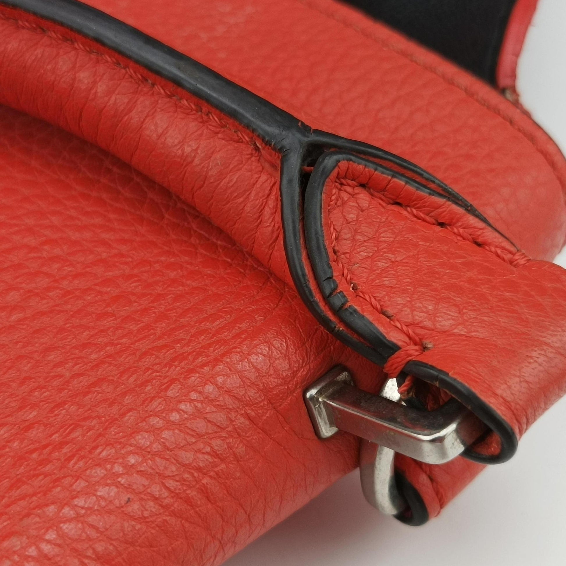 Trapeze Orange Suede×leather S-SN-1121トラペーズミディアム オレンジ スエード×レザー S-SN-1121