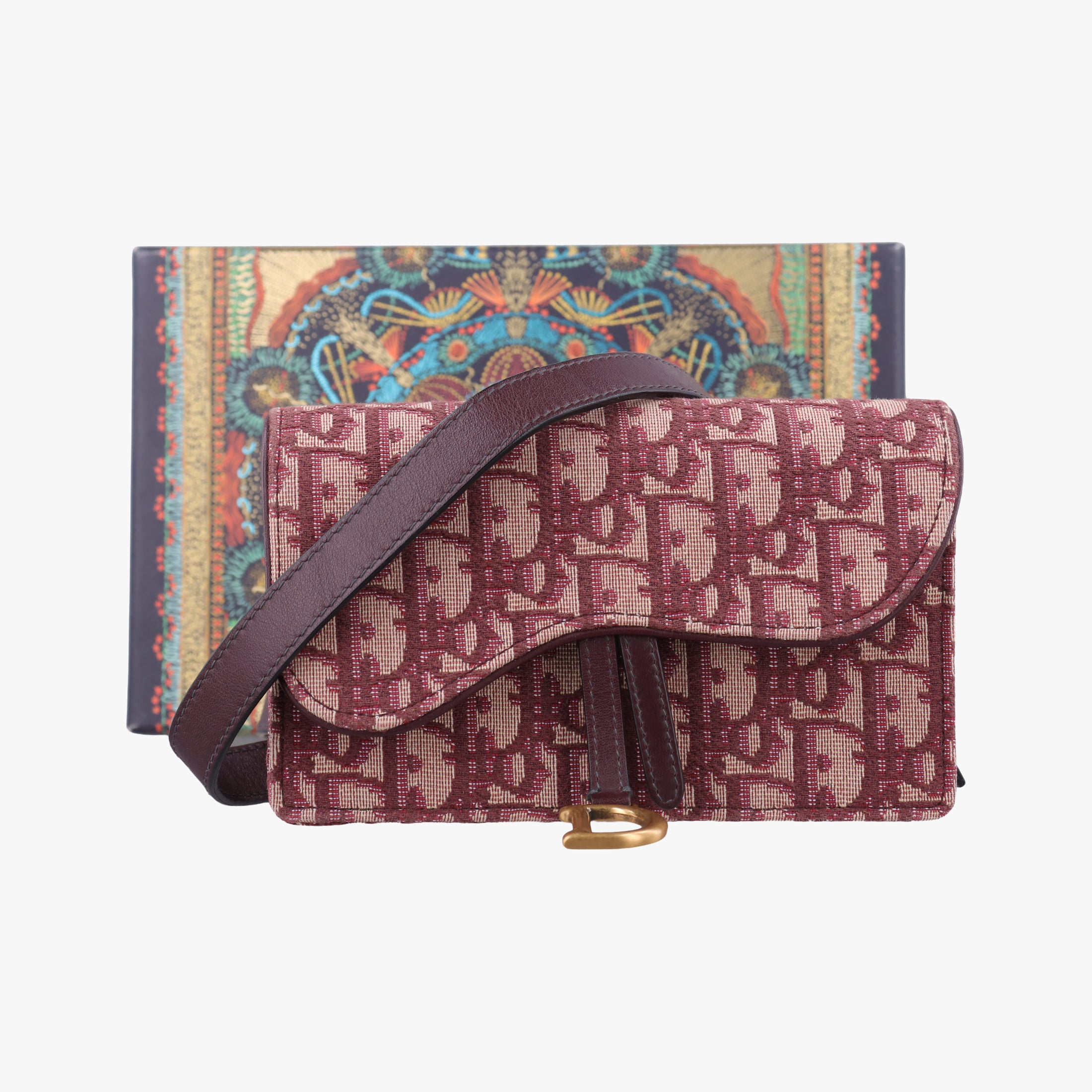 Saddle Red Jacquard 05-RU-1129サドル レッド ジャガード 05-RU-1129