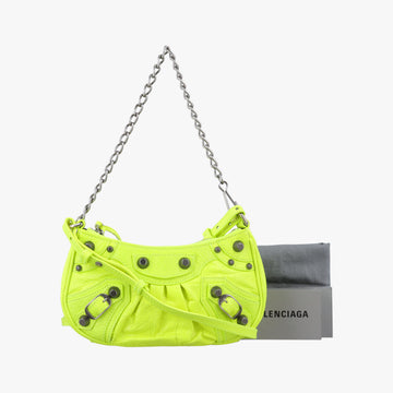Le Cagole Green lambskin 695814.7206.R.493075ルカゴール グリーン ラムスキン 695814.7206.R.493075