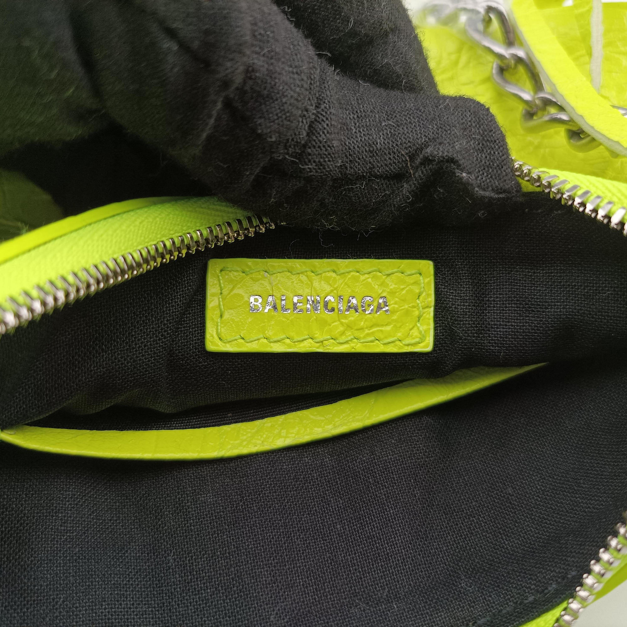 Le Cagole Green lambskin 695814.7206.R.493075ルカゴール グリーン ラムスキン 695814.7206.R.493075