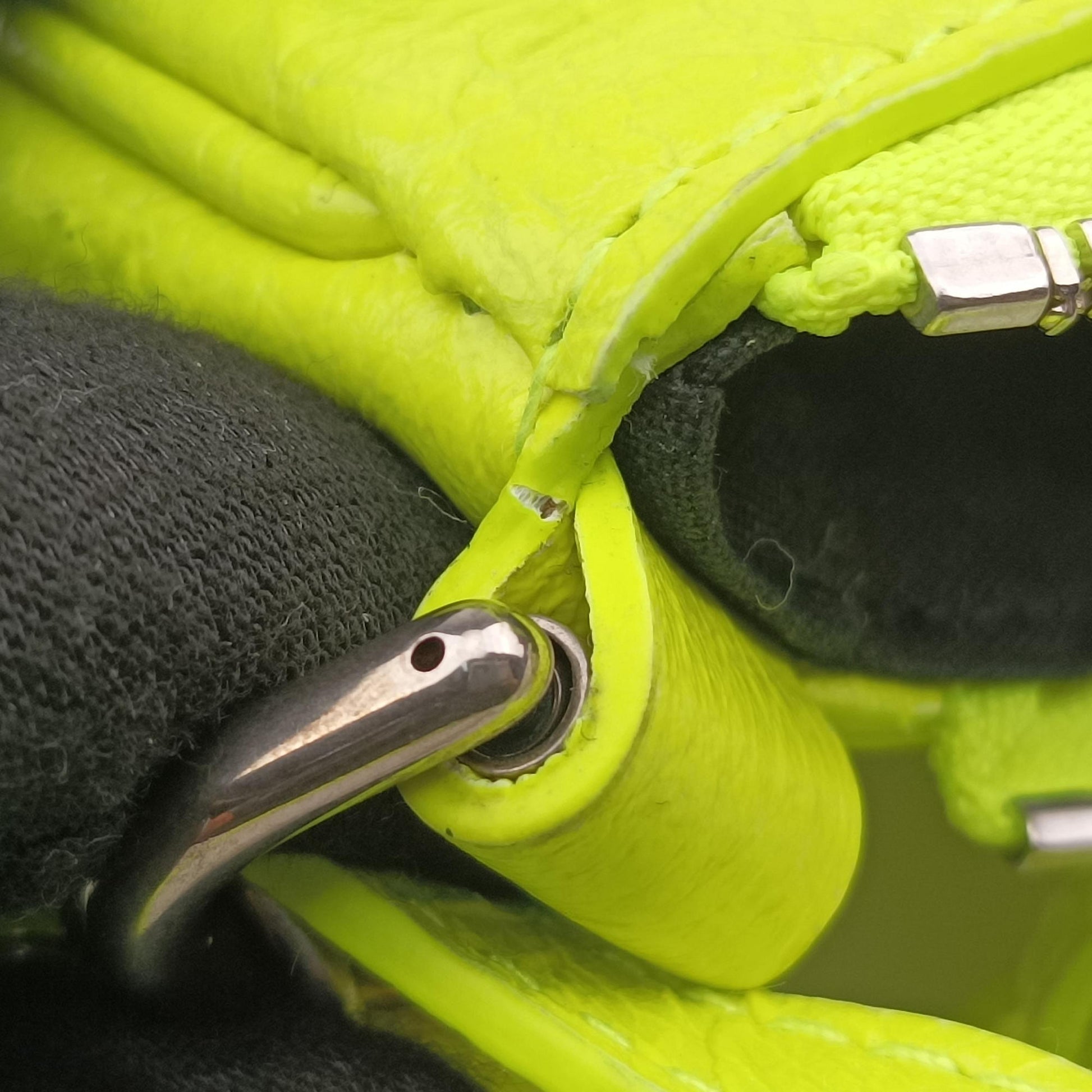 Le Cagole Green lambskin 695814.7206.R.493075ルカゴール グリーン ラムスキン 695814.7206.R.493075