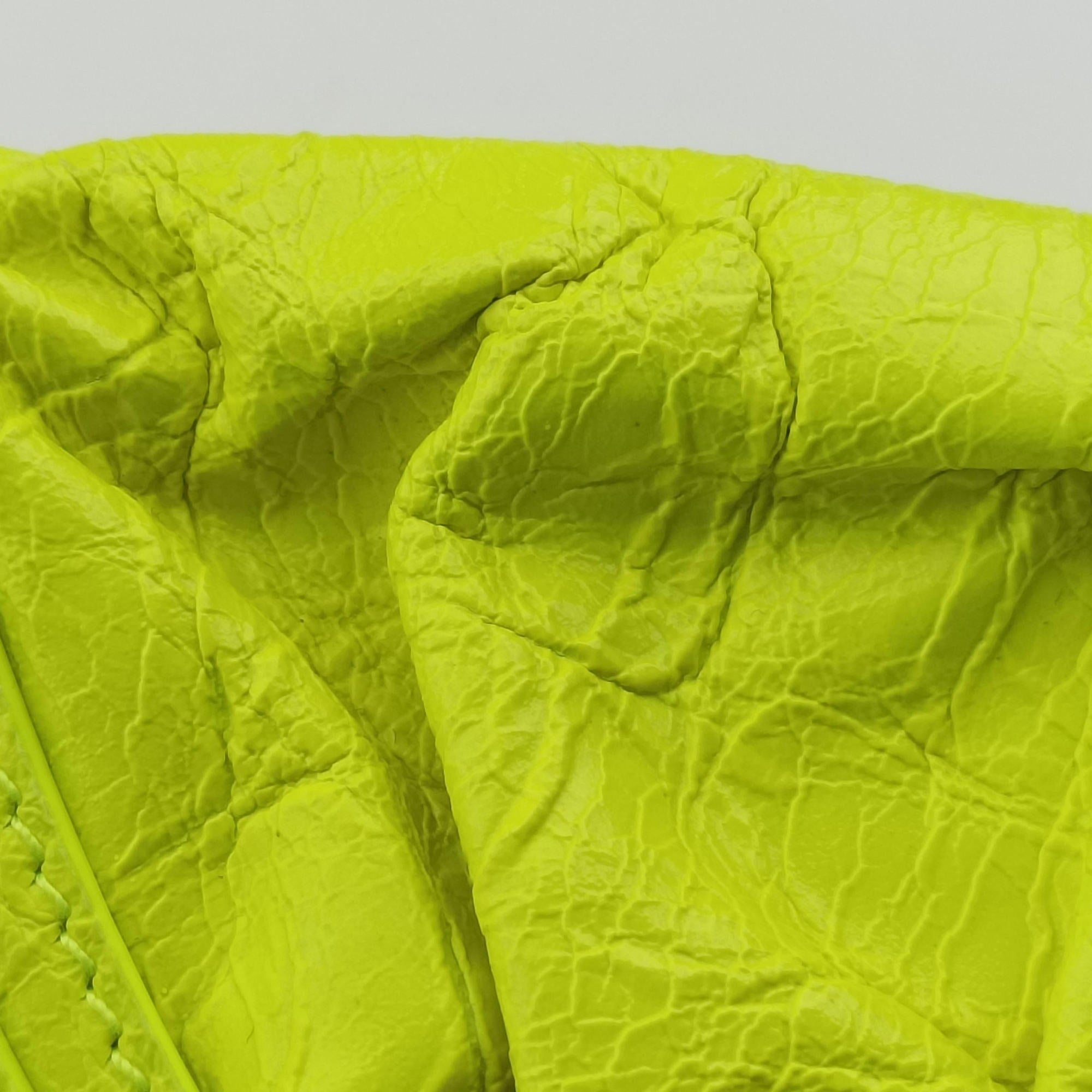 Le Cagole Green lambskin 695814.7206.R.493075ルカゴール グリーン ラムスキン 695814.7206.R.493075