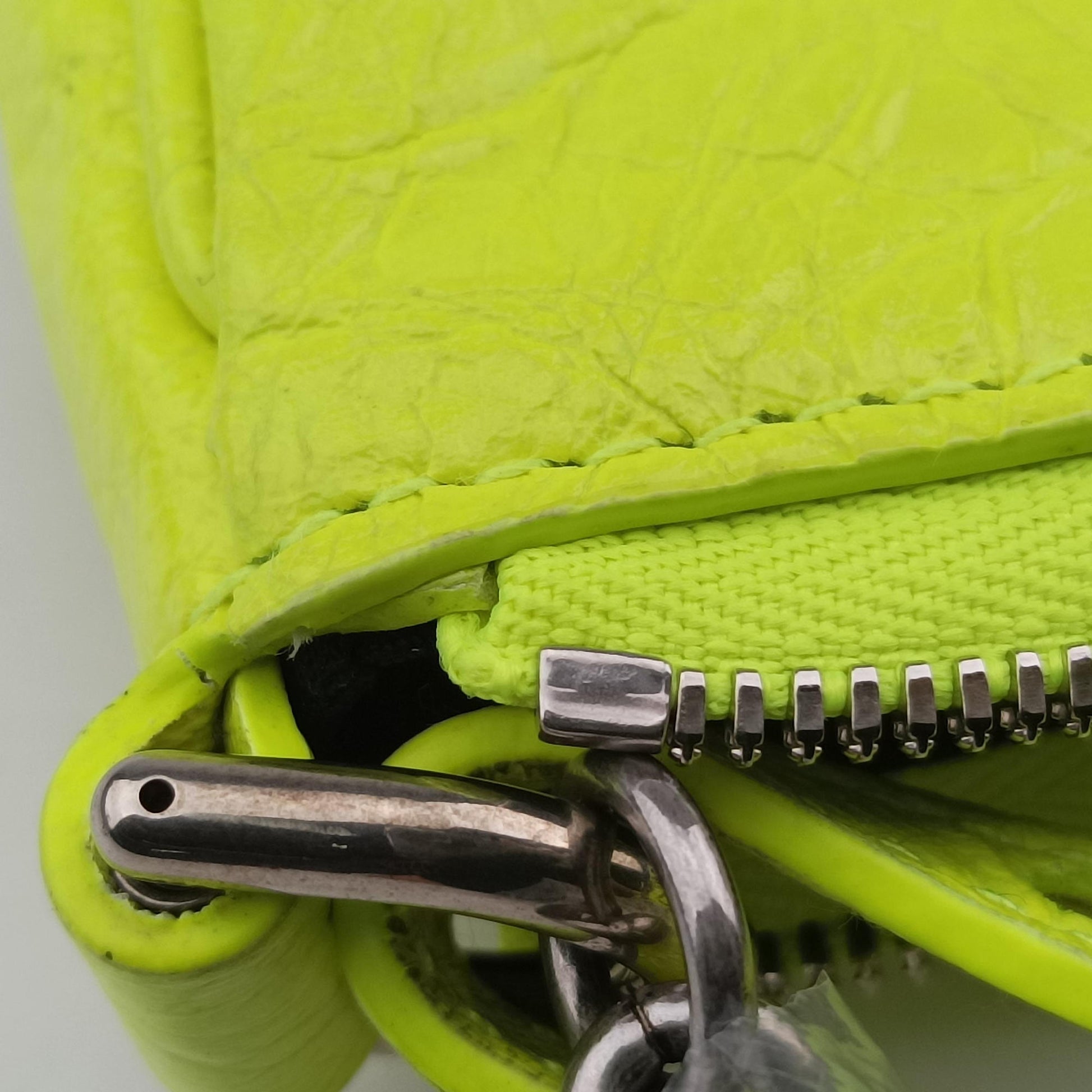 Le Cagole Green lambskin 695814.7206.R.493075ルカゴール グリーン ラムスキン 695814.7206.R.493075