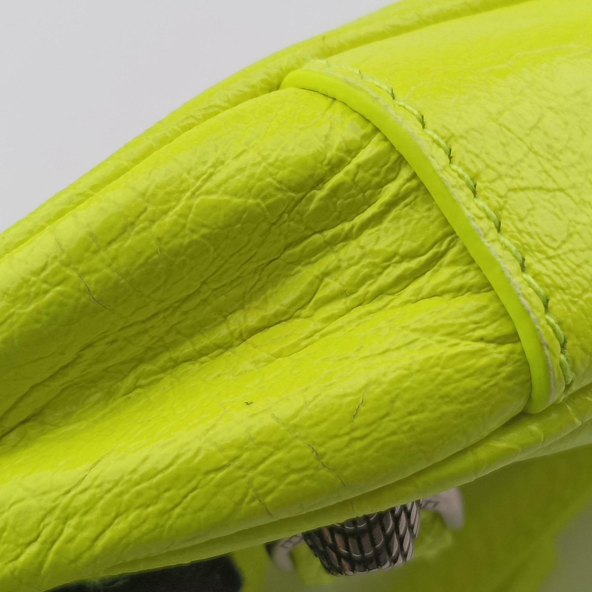 Le Cagole Green lambskin 695814.7206.R.493075ルカゴール グリーン ラムスキン 695814.7206.R.493075