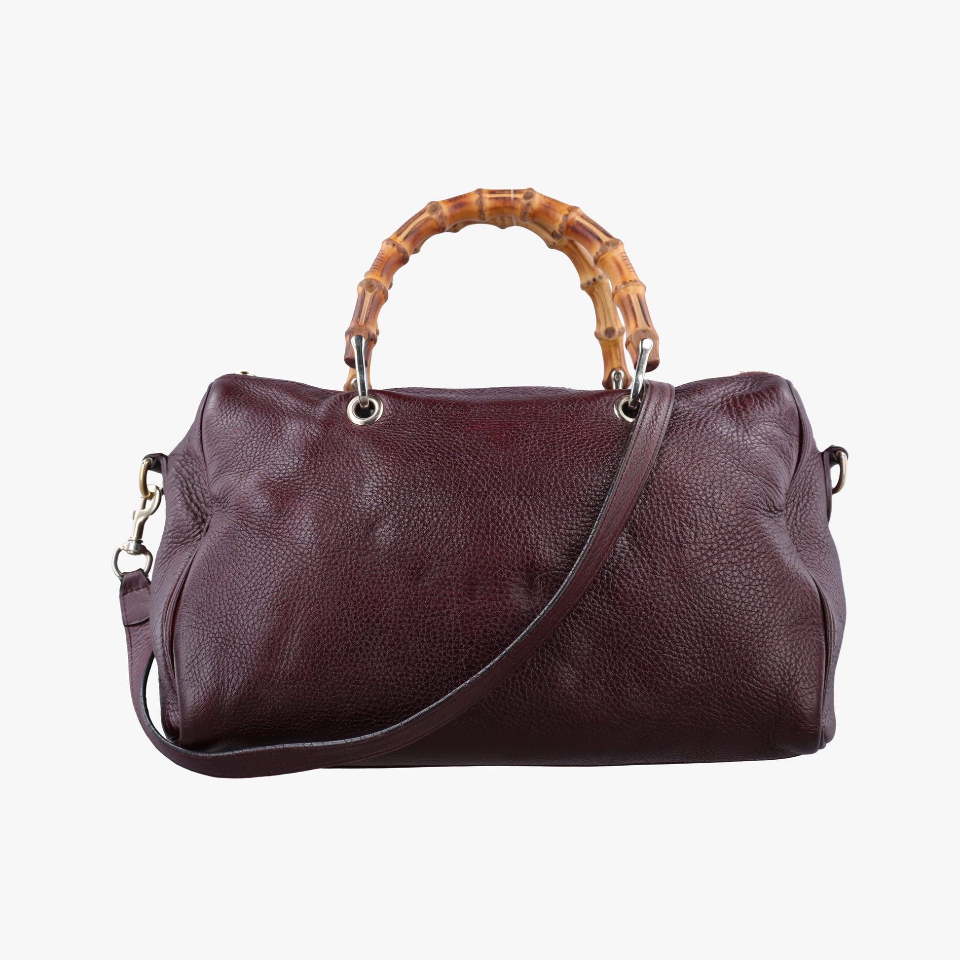 bamboo shopper Purple Leather 353124 Lot number unknownバンブーショッパー パープル レザー 353124 製番不明