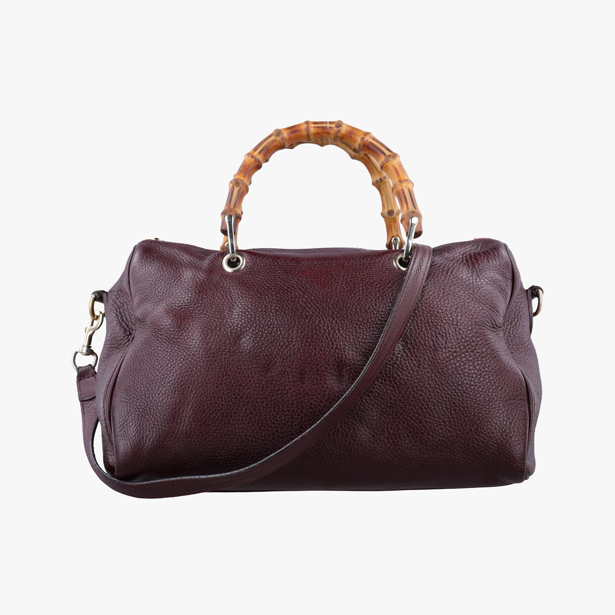bamboo shopper Purple Leather 353124 Lot number unknownバンブーショッパー パープル レザー 353124 製番不明
