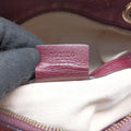bamboo shopper Purple Leather 353124 Lot number unknownバンブーショッパー パープル レザー 353124 製番不明