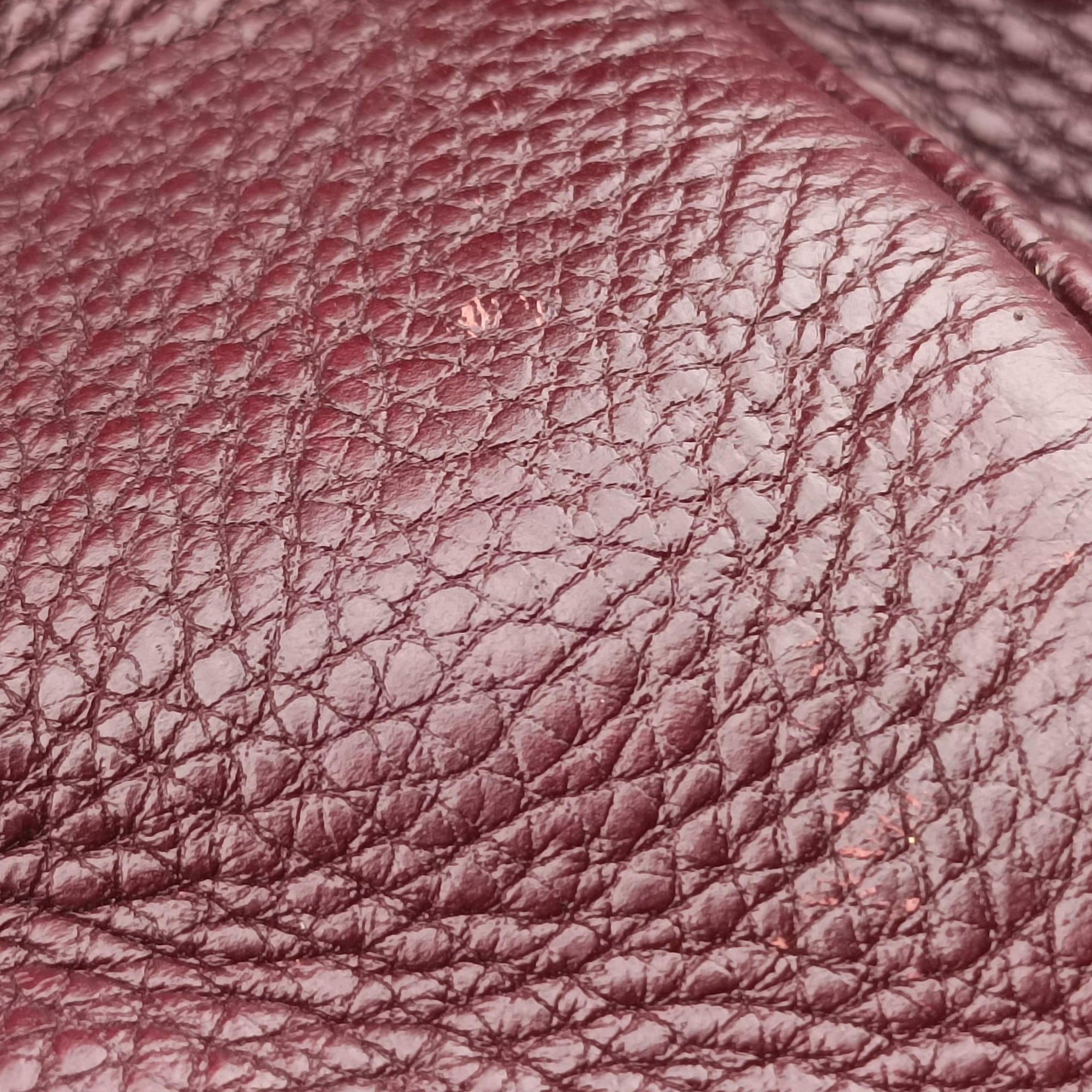 bamboo shopper Purple Leather 353124 Lot number unknownバンブーショッパー パープル レザー 353124 製番不明