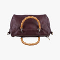 bamboo shopper Purple Leather 353124 Lot number unknownバンブーショッパー パープル レザー 353124 製番不明