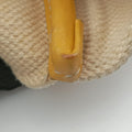 Tote bag Beige x Yellowe x multi Canvas x Leather 117トートバッグ ベージュxイエローxマルチ キャンバスxレザー 117