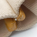 Tote bag Beige x Yellowe x multi Canvas x Leather 117トートバッグ ベージュxイエローxマルチ キャンバスxレザー 117