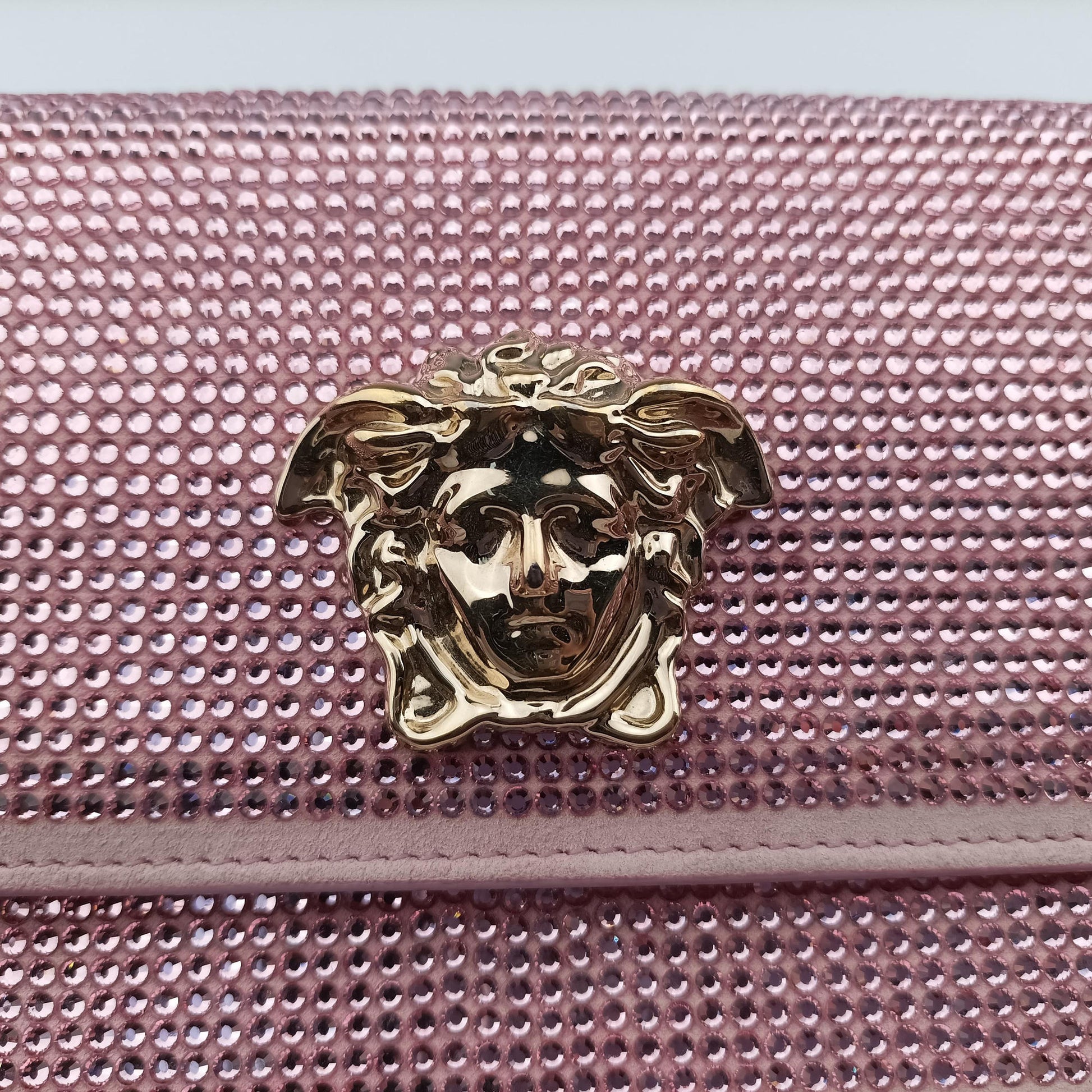 medusa Pink Suede x Leather メデューサ ピンク スエードxレザー 