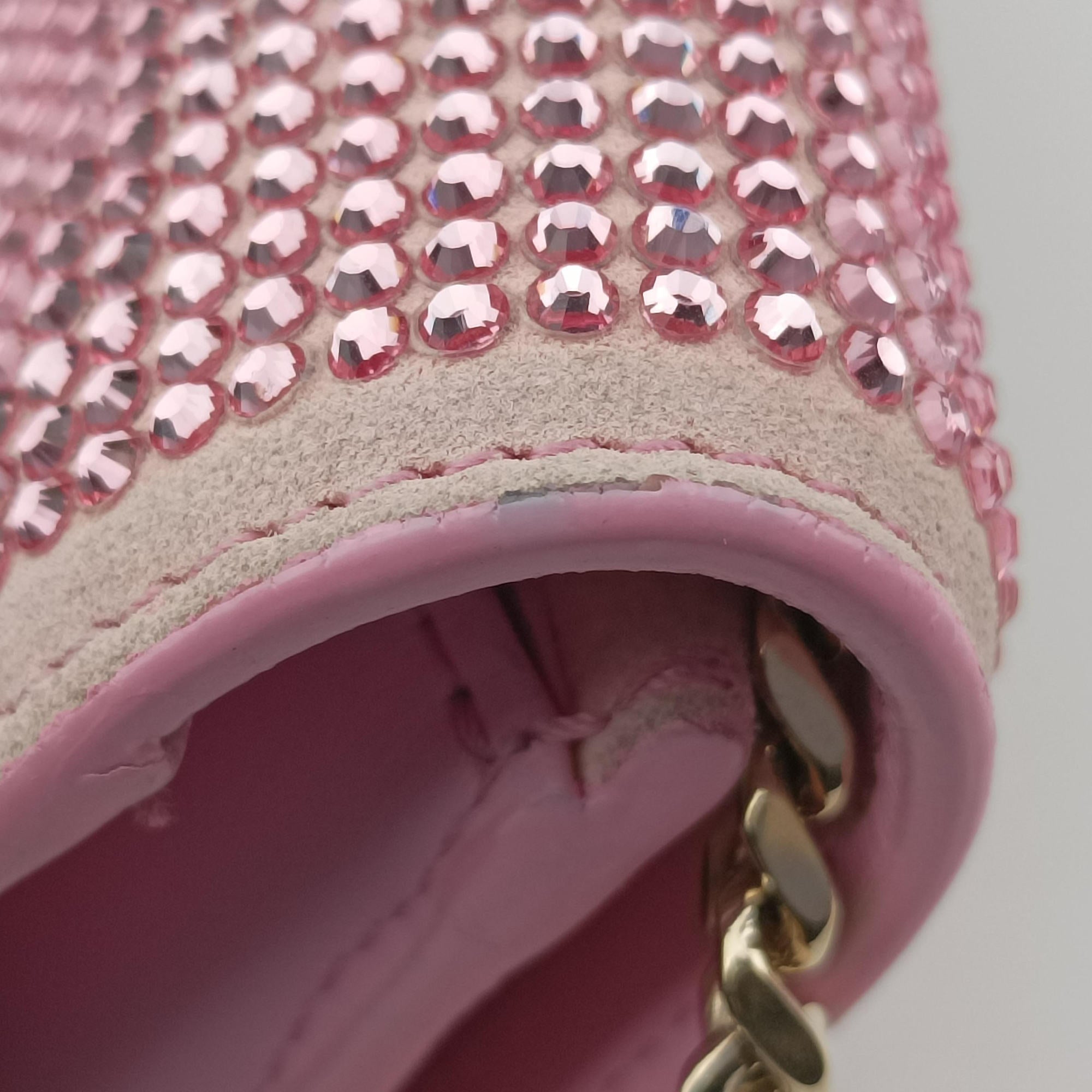 medusa Pink Suede x Leather メデューサ ピンク スエードxレザー 