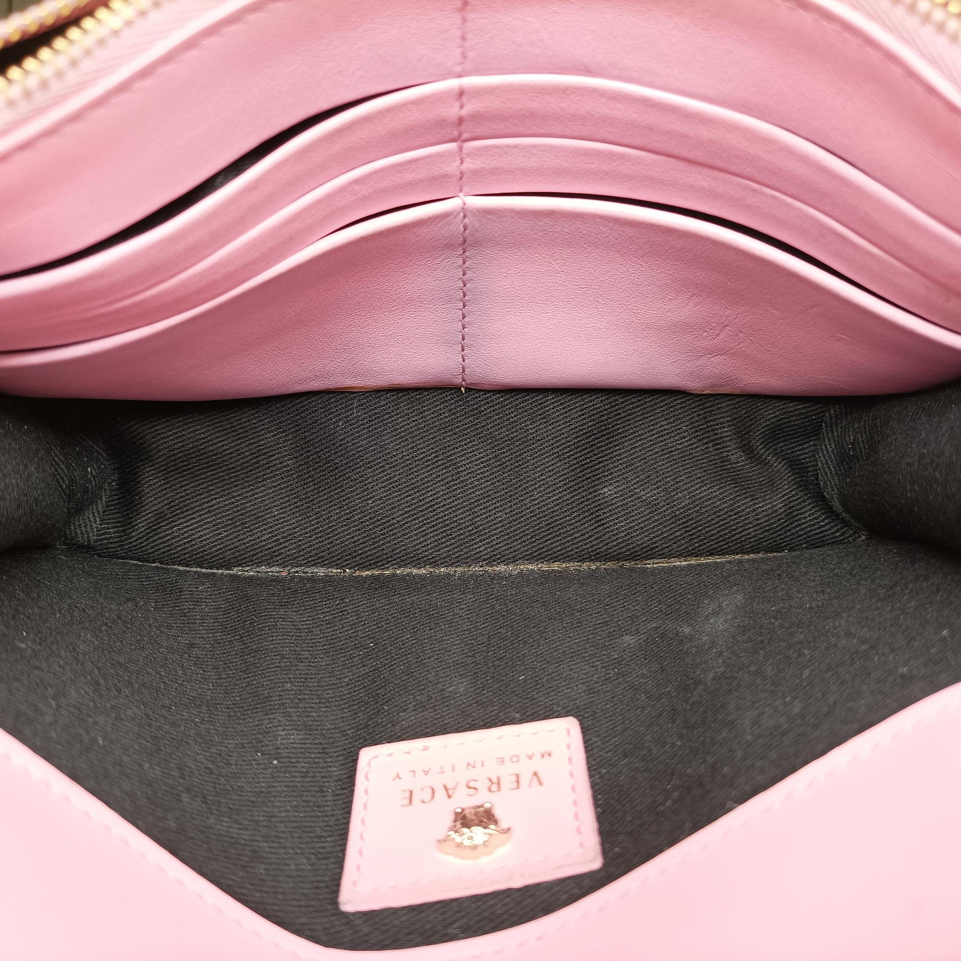 medusa Pink Suede x Leather メデューサ ピンク スエードxレザー 