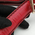 Queen Red Leather × Coated Canvas 189885 F2089704クイーン レッド レザー × コーテッドキャンバス 189885 F2089704