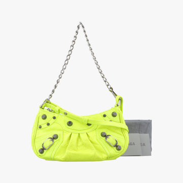 Le Cagole Green lambskin 695814.7206.R.493075ルカゴール グリーン ラムスキン 695814.7206.R.493075