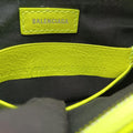 Le Cagole Green lambskin 695814.7206.R.493075ルカゴール グリーン ラムスキン 695814.7206.R.493075