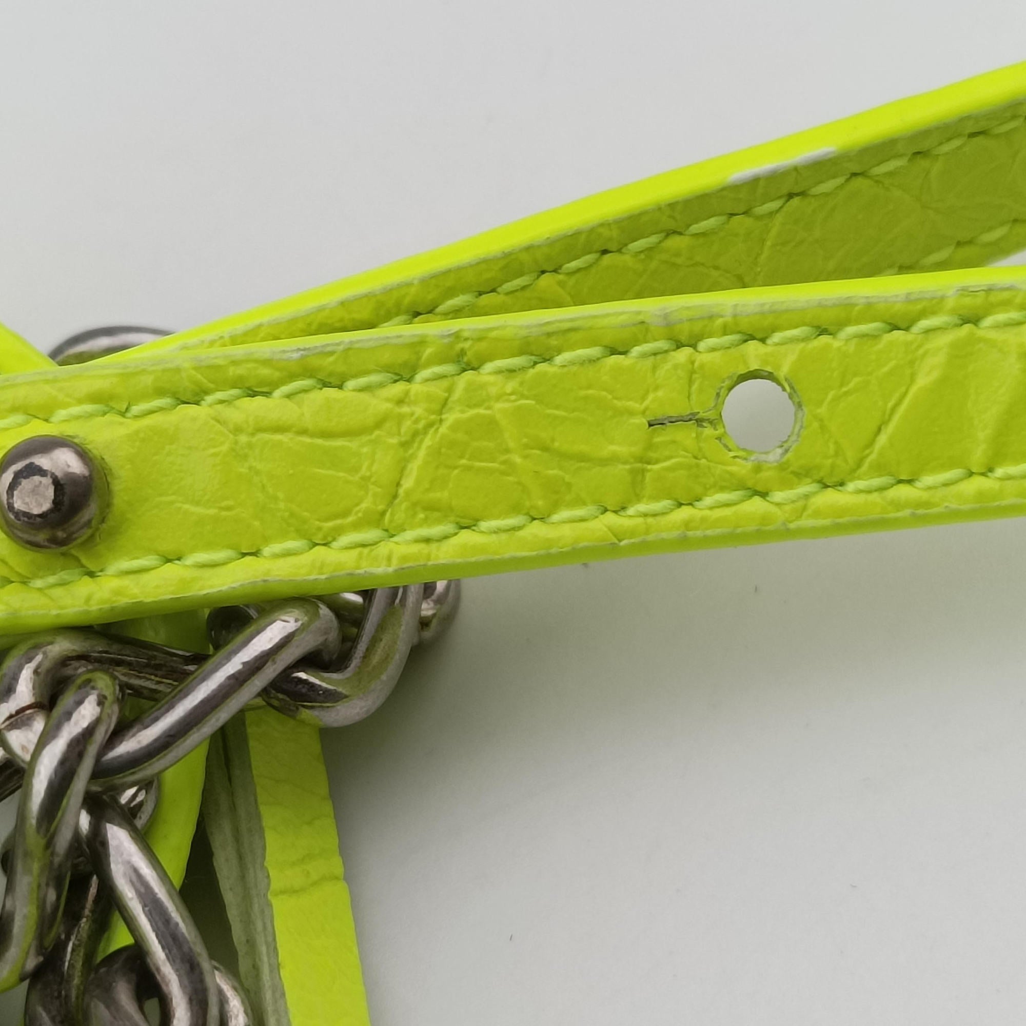 Le Cagole Green lambskin 695814.7206.R.493075ルカゴール グリーン ラムスキン 695814.7206.R.493075