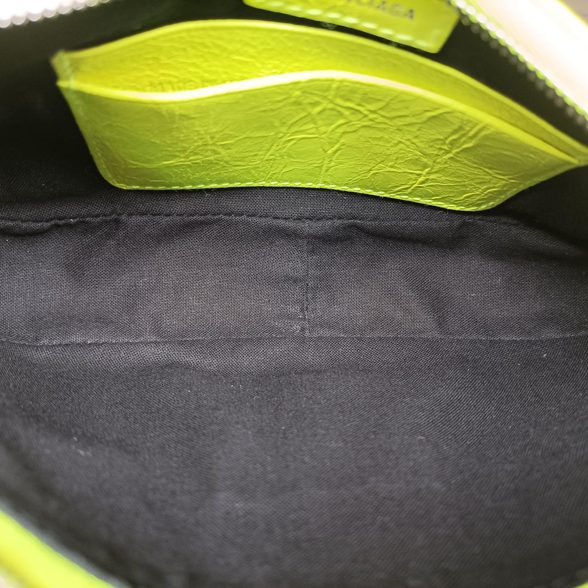 Le Cagole Green lambskin 695814.7206.R.493075ルカゴール グリーン ラムスキン 695814.7206.R.493075