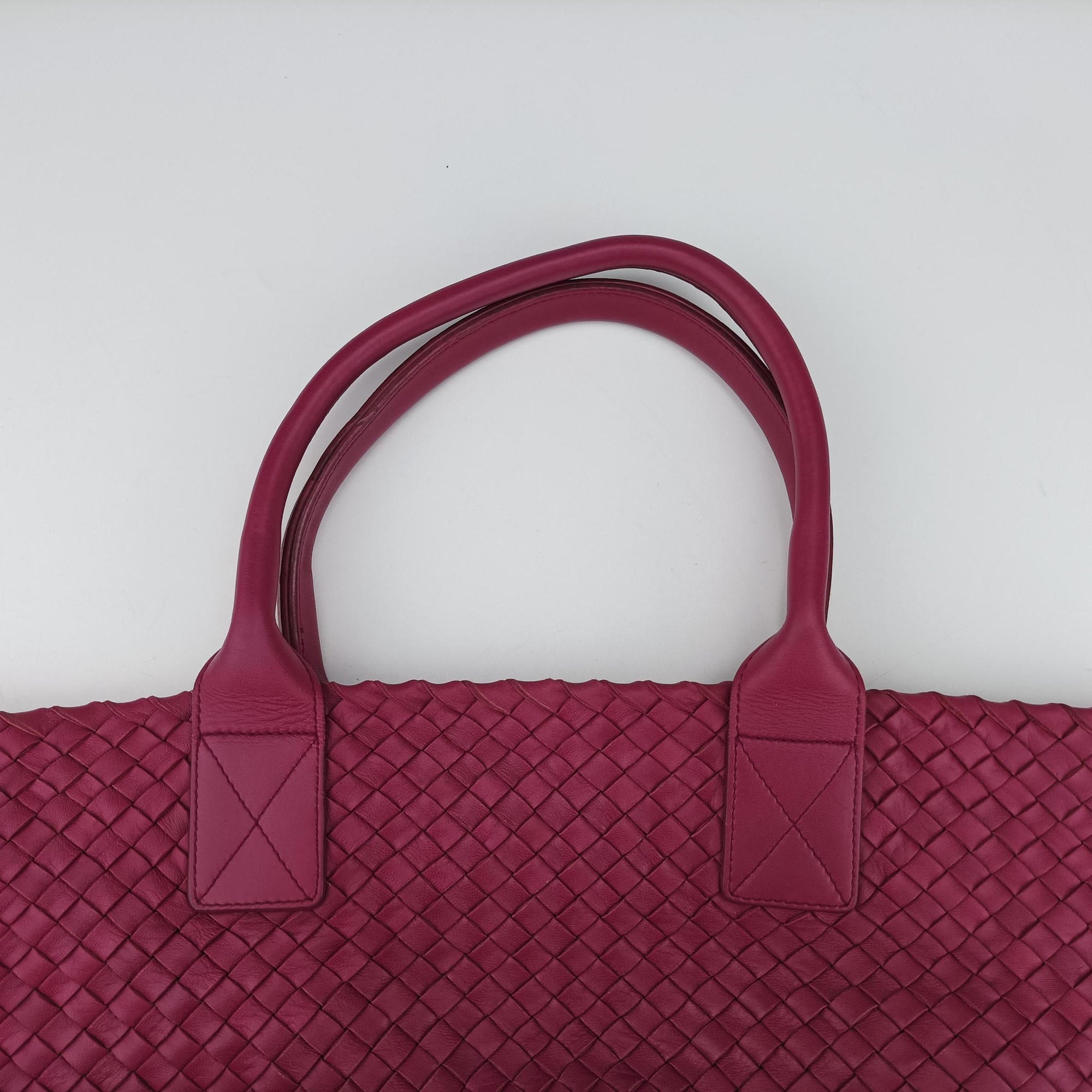 CABAT Rose lambskin 141498 V9131 5200 EPEV 2009 6460 Aカバトート ローズ レッド ラムスキン 141498 V9131 5200 EPEV 2009 6460 A