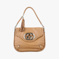 Dialux Britt Hobo Beige leather 167732 ディアラックス ブリット ホーボー ベージュ レザー 167732 