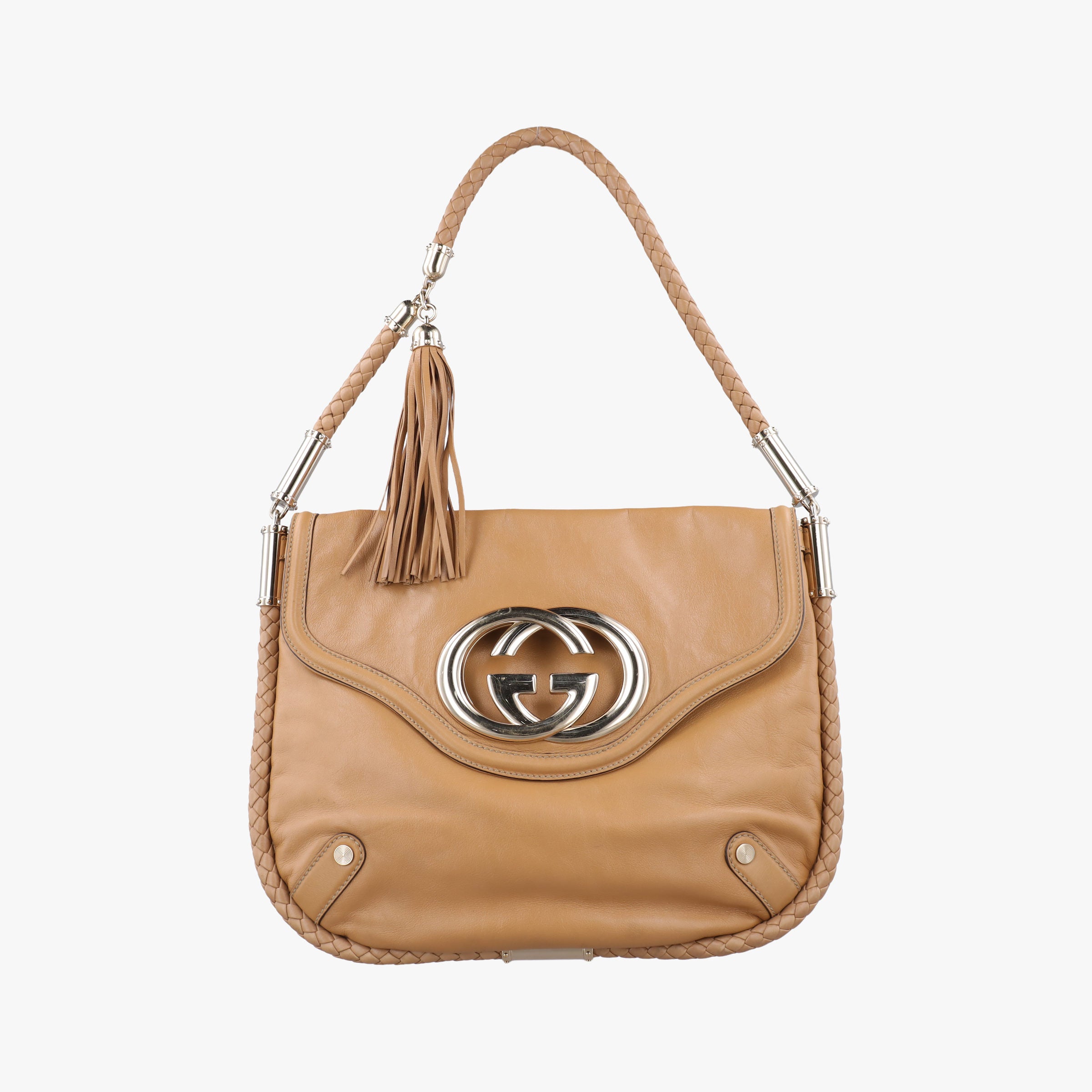 Dialux Britt Hobo Beige leather 167732 ディアラックス ブリット ホーボー ベージュ レザー 167732 