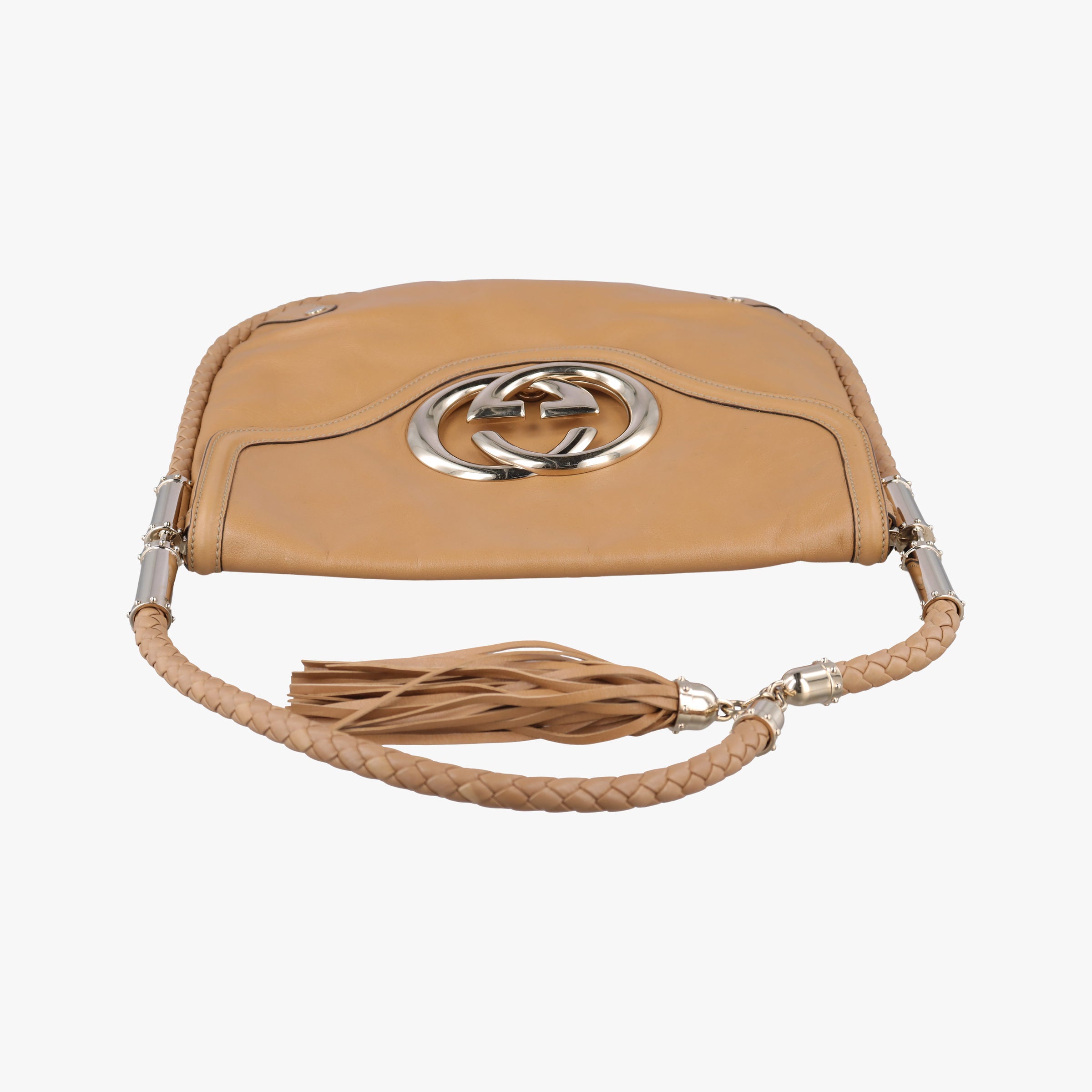 Dialux Britt Hobo Beige leather 167732 ディアラックス ブリット ホーボー ベージュ レザー 167732 