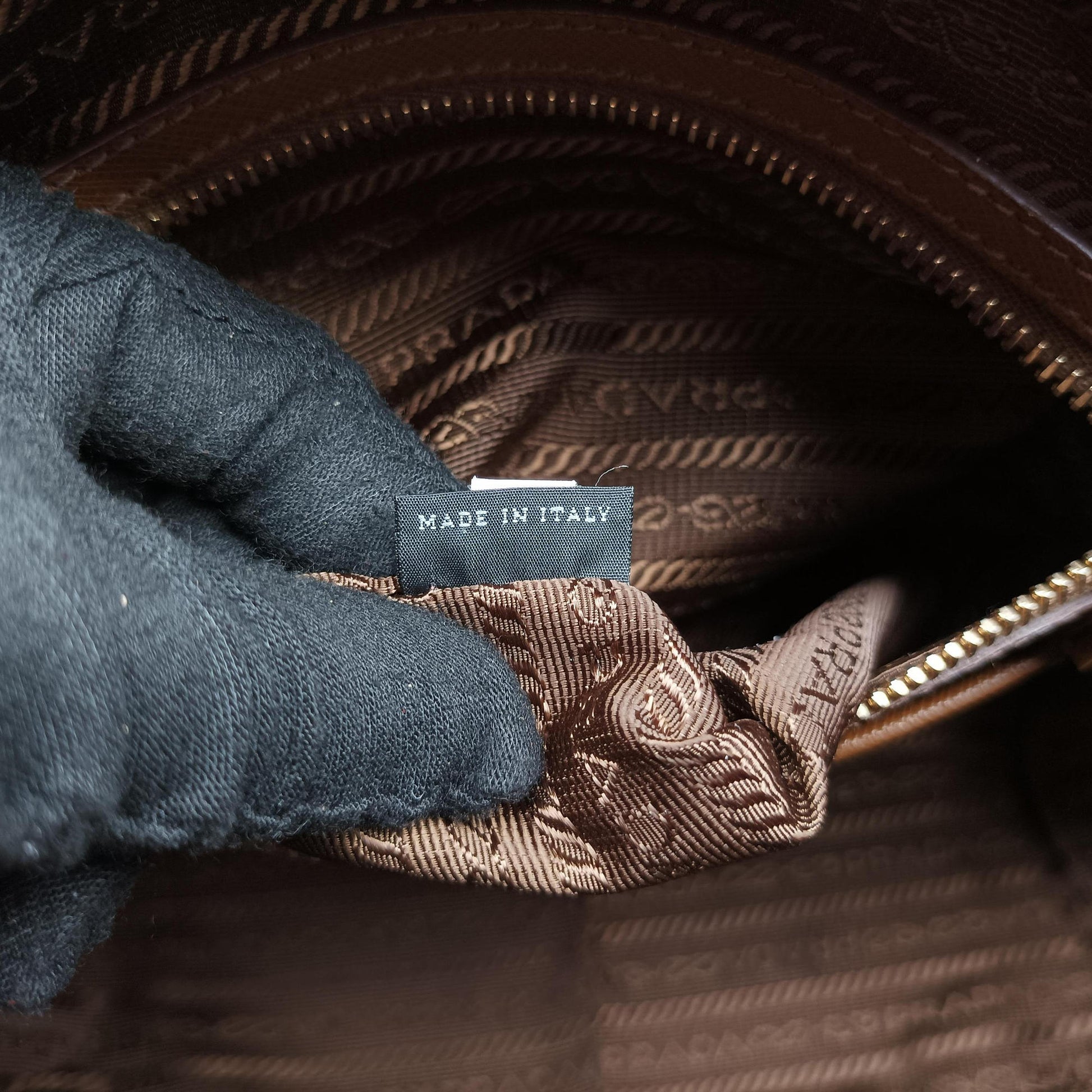 Convertible Top Handle Brown SAFFIANO Leather BL0757 180コンバーチブル トップ ハンドル ブラウン サフィアーノレザー BL0757 180