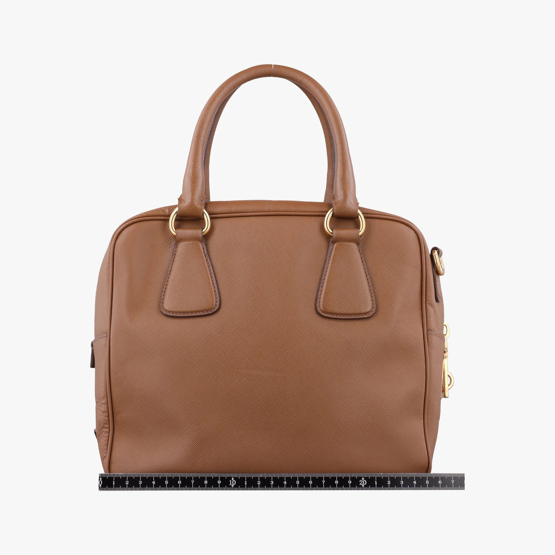 Convertible Top Handle Brown SAFFIANO Leather BL0757 180コンバーチブル トップ ハンドル ブラウン サフィアーノレザー BL0757 180