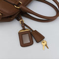 Convertible Top Handle Brown SAFFIANO Leather BL0757 180コンバーチブル トップ ハンドル ブラウン サフィアーノレザー BL0757 180