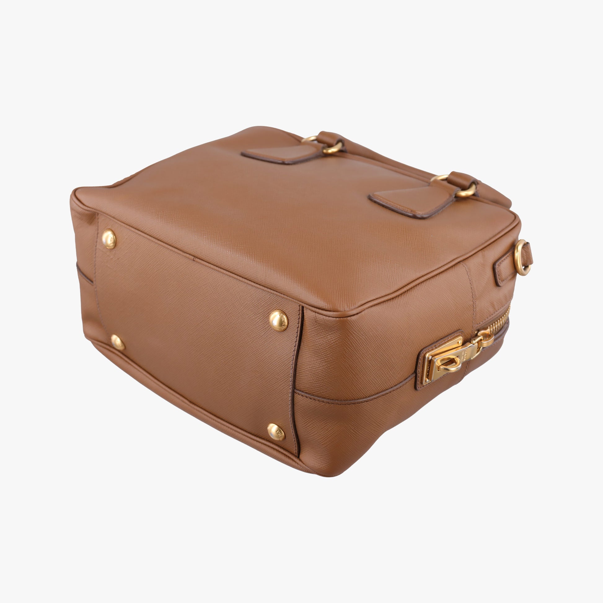 Convertible Top Handle Brown SAFFIANO Leather BL0757 180コンバーチブル トップ ハンドル ブラウン サフィアーノレザー BL0757 180