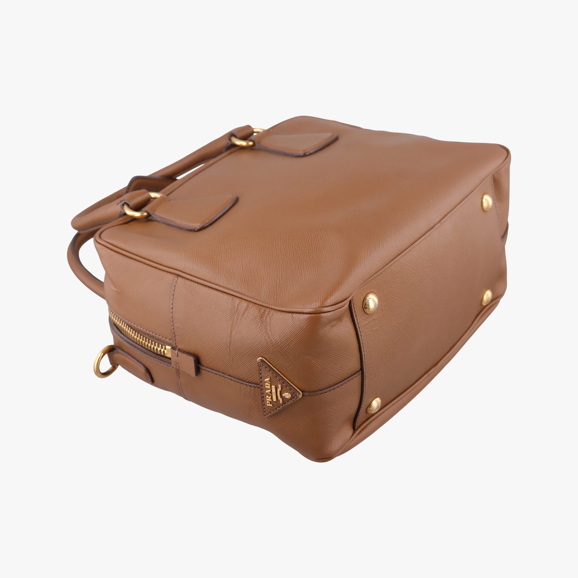 Convertible Top Handle Brown SAFFIANO Leather BL0757 180コンバーチブル トップ ハンドル ブラウン サフィアーノレザー BL0757 180