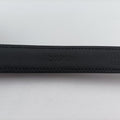 Logo belt Black leather DNP104ロゴベルト ブラック レザー DNP104