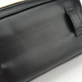 Logo belt Black leather DNP104ロゴベルト ブラック レザー DNP104
