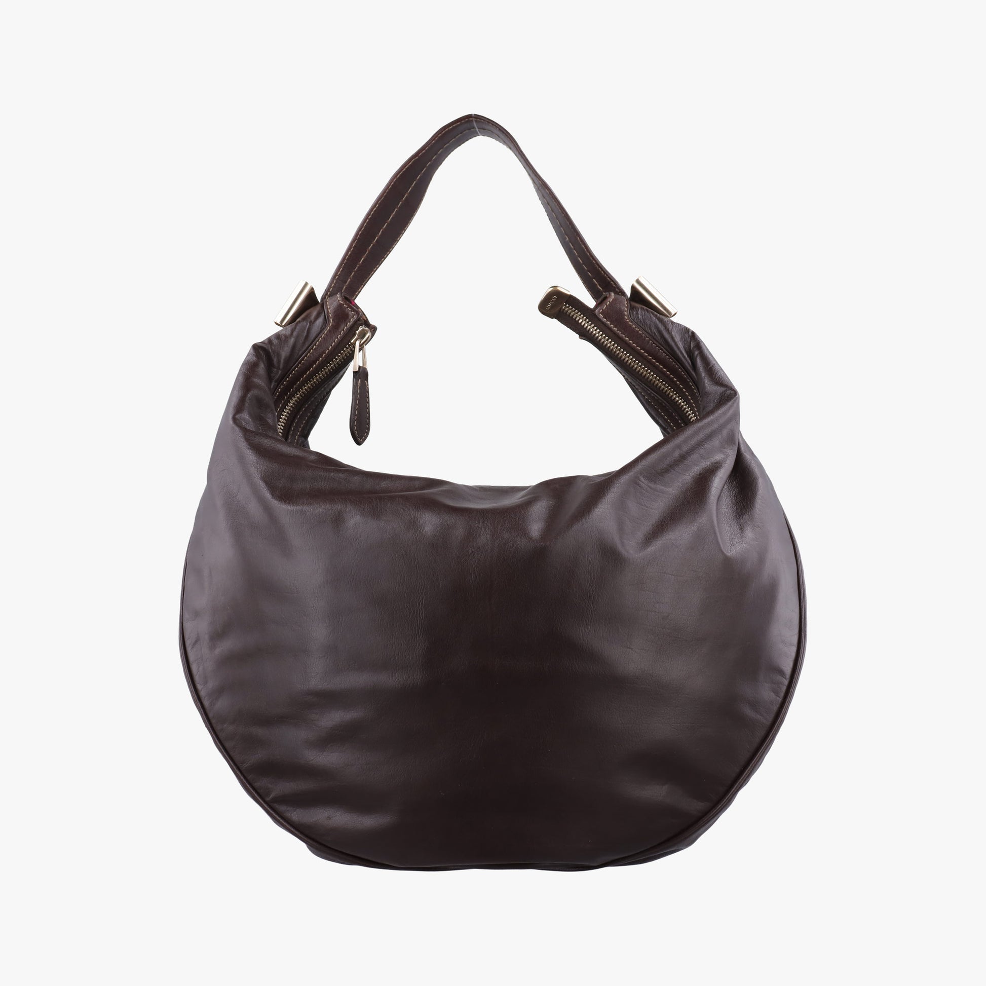 Duchessa Hobo Brown Leather 181492 G04066187デュケッサ ホーボー ブラウン レザー 181492 G04066187