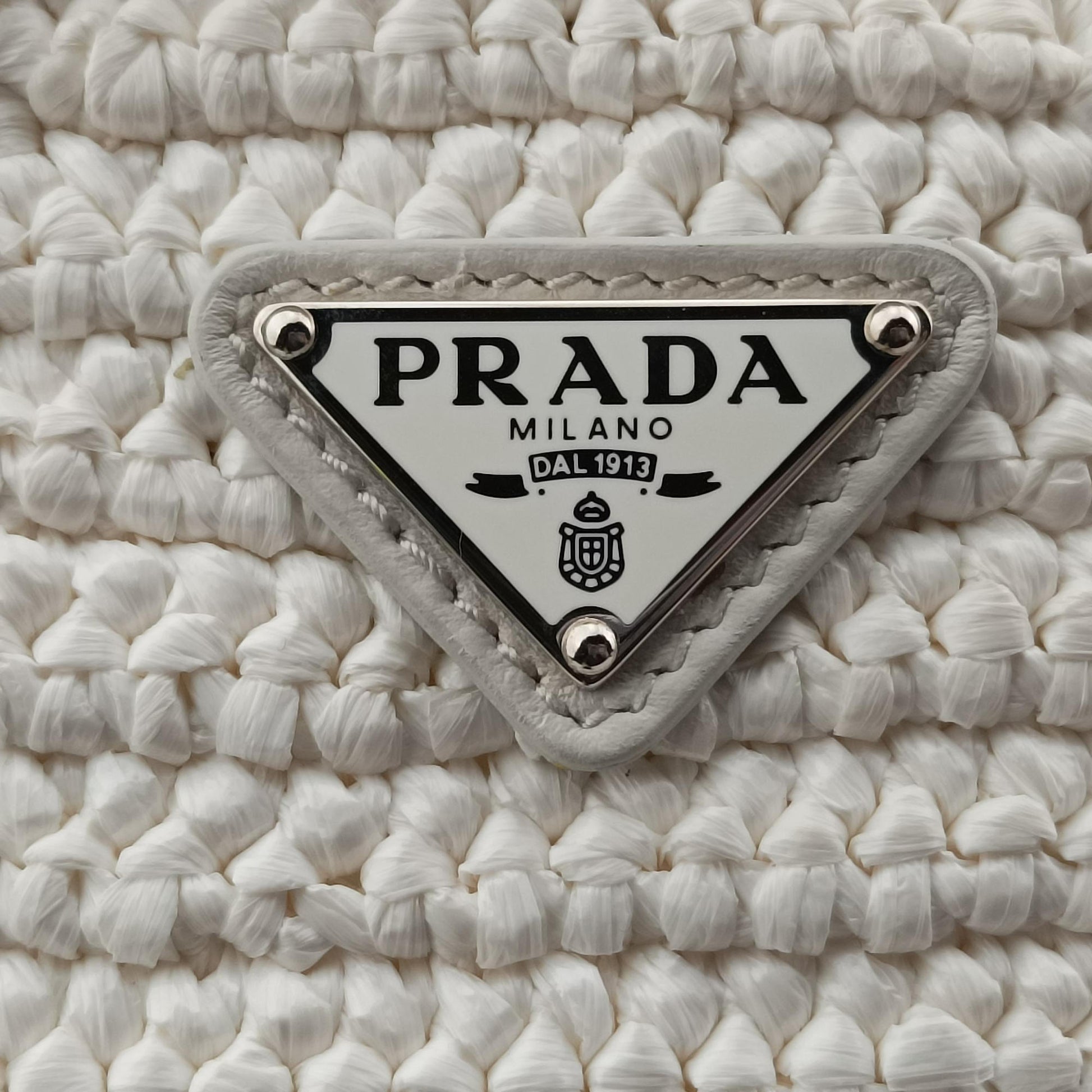 Triangle Logo White Straw 272 1トライアングル ロゴ ホワイト ストロー 272 1