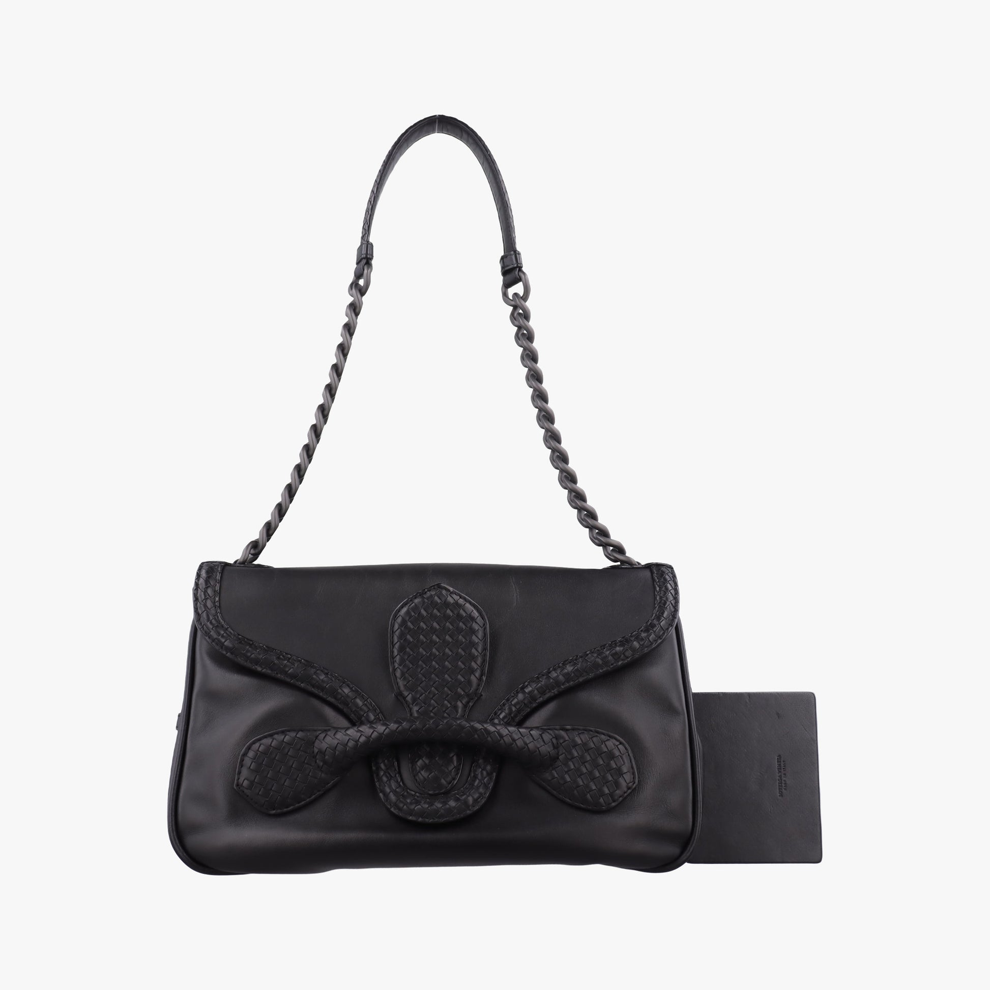 Intrecciato Black lambskin B03338271Lイントレチャート ブラック ラムスキン B03338271L