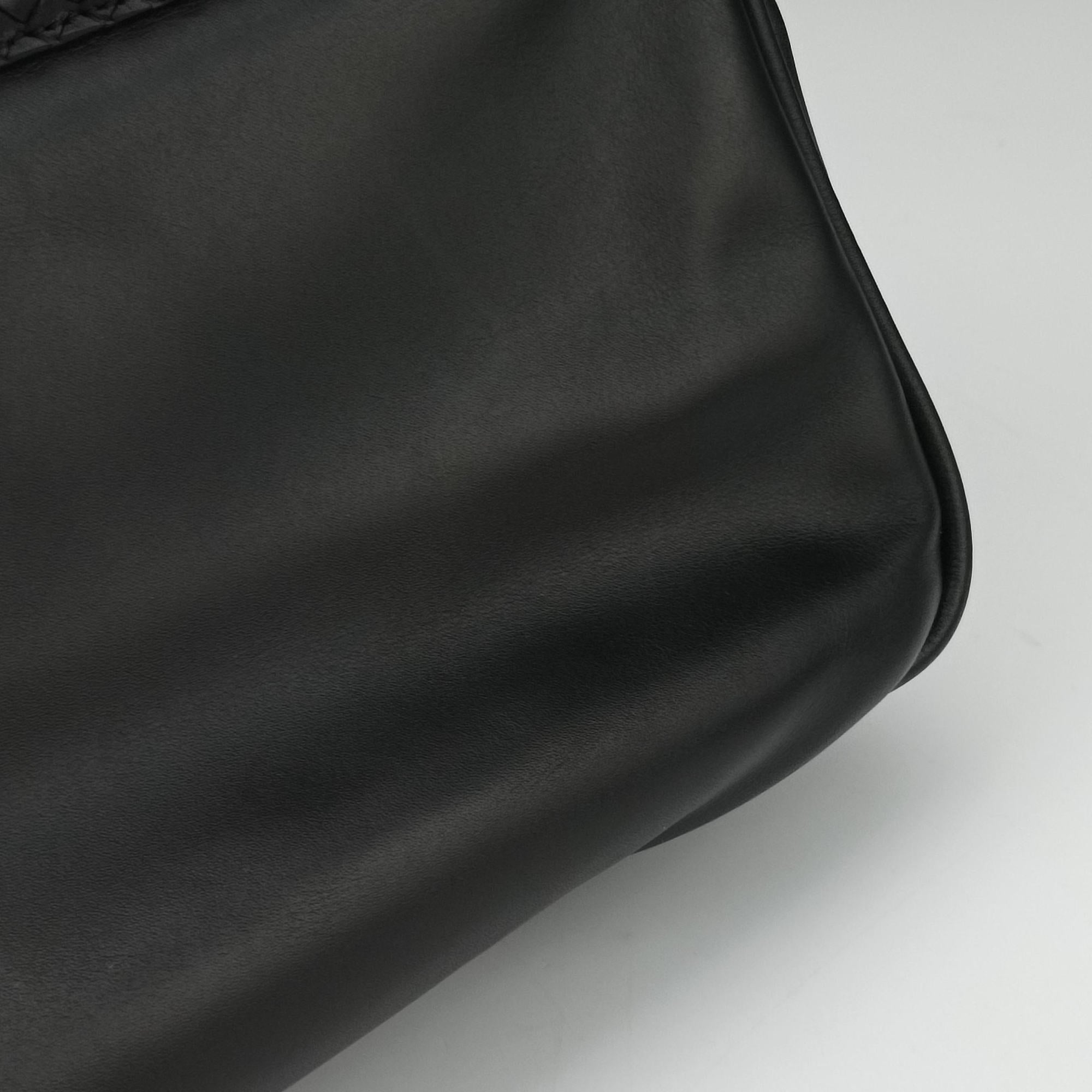 Intrecciato Black lambskin B03338271Lイントレチャート ブラック ラムスキン B03338271L