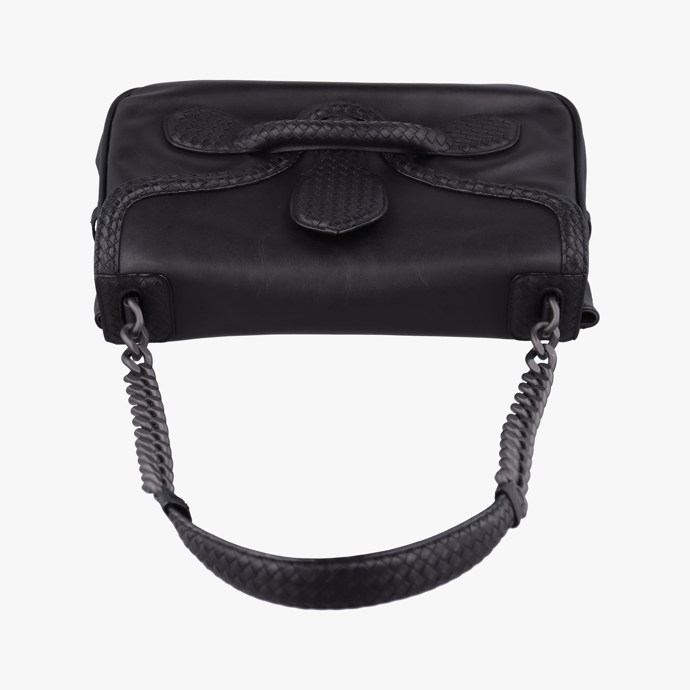 Intrecciato Black lambskin B03338271Lイントレチャート ブラック ラムスキン B03338271L