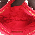 Wander Matelasse hobo Red Satin 5BC125 IC Chipワンダー マテラッセ ホーボー レッド サテン 5BC125 ICチップ