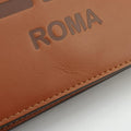 Roma Logo woc Brown Leather 8BS006 8BS006-AAYZ 218-3260ローマ ロゴ WOC ブラウン レザー 8BS006 8BS006-AAYZ 218-3260