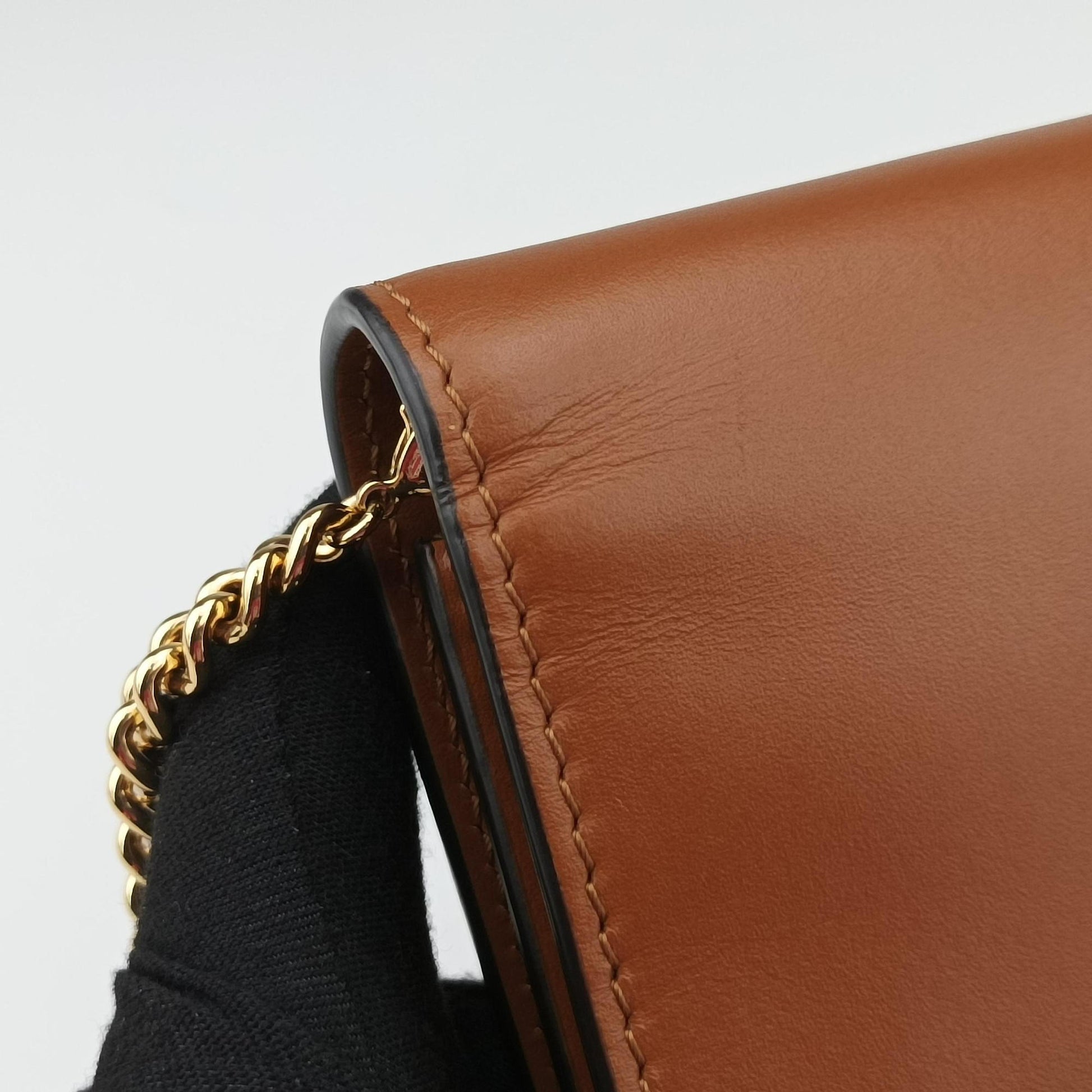 Roma Logo woc Brown Leather 8BS006 8BS006-AAYZ 218-3260ローマ ロゴ WOC ブラウン レザー 8BS006 8BS006-AAYZ 218-3260