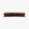 Roma Logo woc Brown Leather 8BS006 8BS006-AAYZ 218-3260ローマ ロゴ WOC ブラウン レザー 8BS006 8BS006-AAYZ 218-3260
