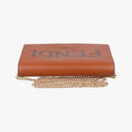 Roma Logo woc Brown Leather 8BS006 8BS006-AAYZ 218-3260ローマ ロゴ WOC ブラウン レザー 8BS006 8BS006-AAYZ 218-3260