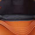 Roma Logo woc Brown Leather 8BS006 8BS006-AAYZ 218-3260ローマ ロゴ WOC ブラウン レザー 8BS006 8BS006-AAYZ 218-3260