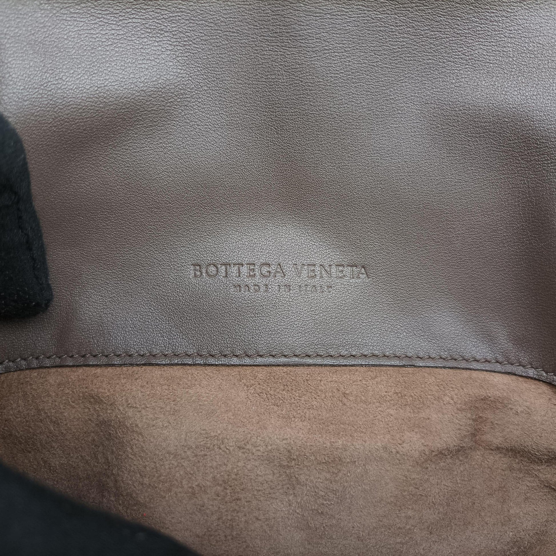 Luna Intrecciato Brown lambskin B07744018G IC Chipルナ イントレチャート ブラウン ラムスキン B07744018G ICチップ
