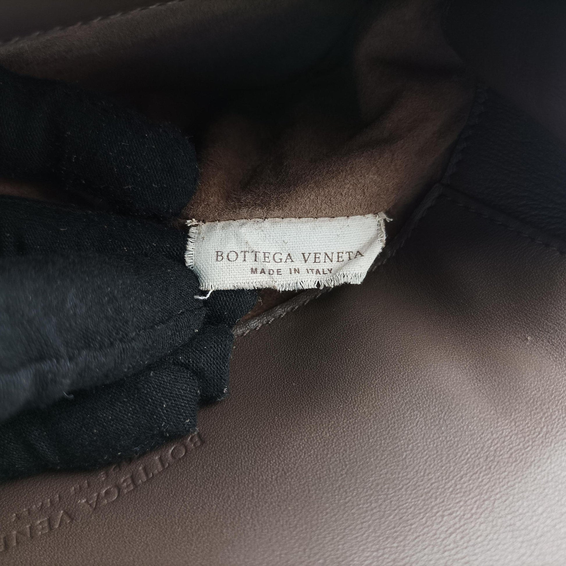 Luna Intrecciato Brown lambskin B07744018G IC Chipルナ イントレチャート ブラウン ラムスキン B07744018G ICチップ