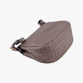 Luna Intrecciato Brown lambskin B07744018G IC Chipルナ イントレチャート ブラウン ラムスキン B07744018G ICチップ