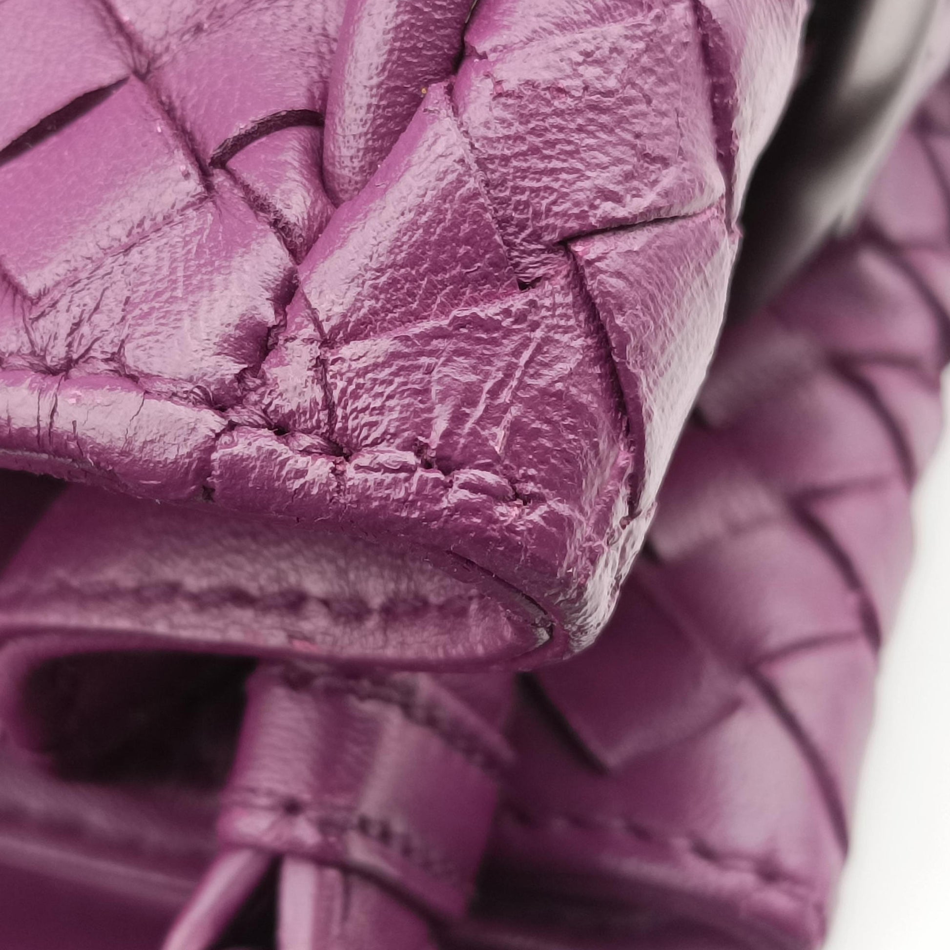 Intrecciato Purple lambskin B03831853Cイントレチャート パープル ラムスキン B03831853C